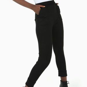 BlackMilk Push It HW Cuffed Pants size Small